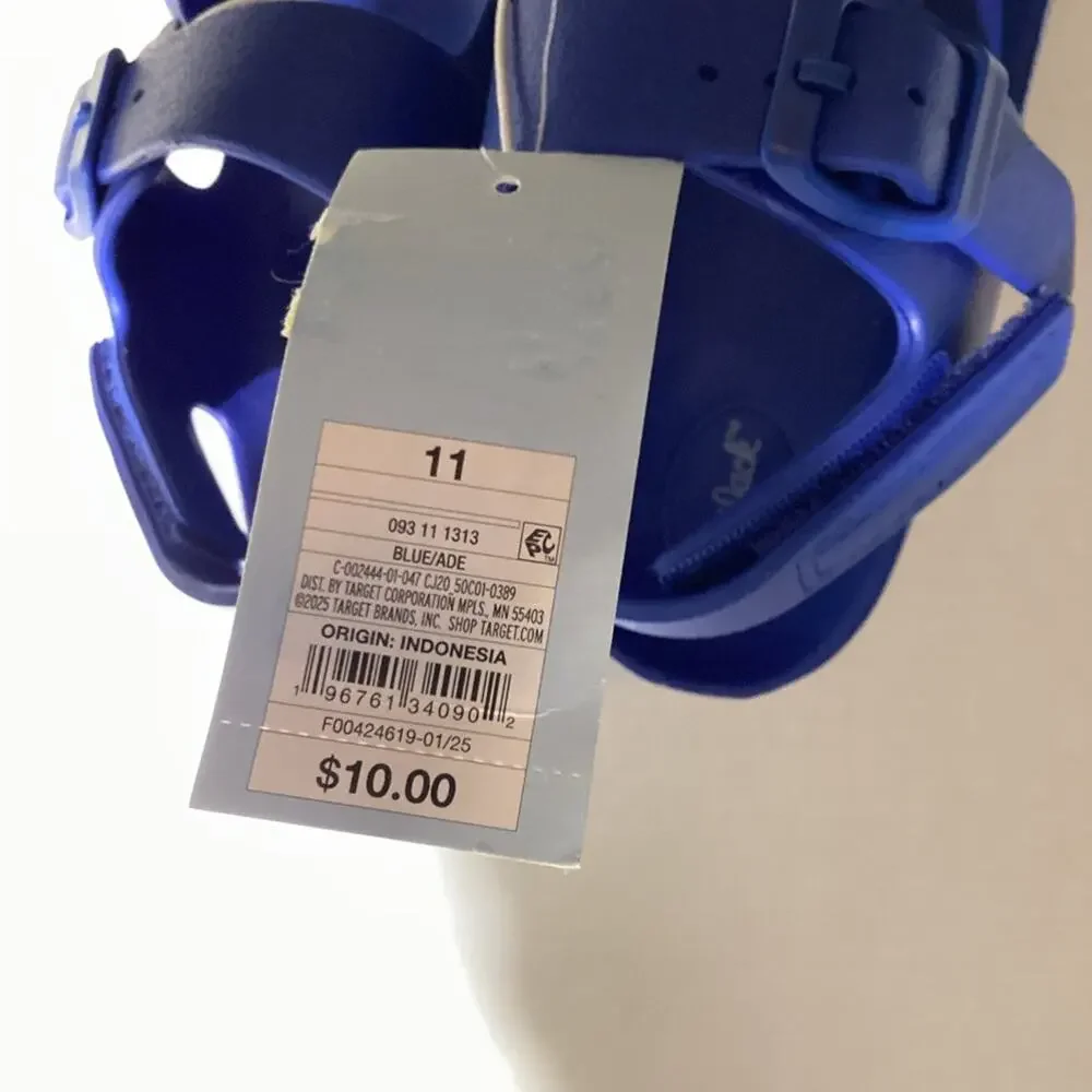 Cat & Jack Kids Bright Blue Sandals